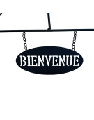 Treillage oiseaux bienvenue