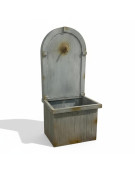 Fontaine murale jardin 40x32x90cm