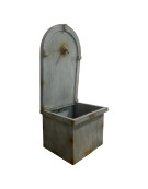 Fontaine murale jardin 40x32x90cm