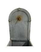 Fontaine murale jardin 40x32x90cm