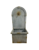 Fontaine murale jardin 40x32x90cm