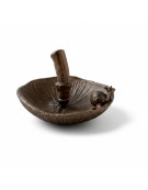 Mangeoire oiseaux champignon 14x13x8cm