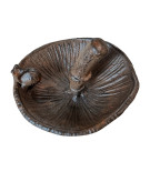 Mangeoire oiseaux champignon 14x13x8cm