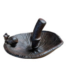 Mangeoire oiseaux champignon 14x13x8cm