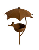 Mangeoire oiseaux à planter 22x120cm