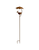 Mangeoire oiseaux à planter 22x120cm