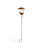 Mangeoire oiseaux à planter 22x120cm