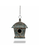 Nichoir oiseaux à suspendre 19x19x58cm