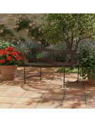 Banc confident fer 109x41x75cm