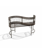 Banc confident fer 109x41x75cm