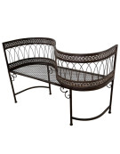 Banc confident fer 109x41x75cm
