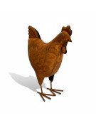 Poule décorative 17x7x20cm