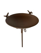 Mangeoire oiseaux en fonte 25x110cm