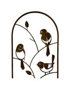 Treillage oiseaux fer 25x88cm