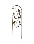 Treillage oiseaux fer 25x88cm
