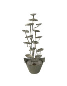 Grande fontaine à feuilles 44x14x101cm