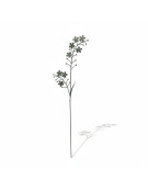 Tuteur déco fleur 29x4x105cm