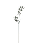 Tuteur déco fleur 29x4x105cm