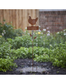 Tuteur poule à planter 22x6x110cm