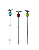 Ensemble 3 tuteurs boule papillon 8x135cm