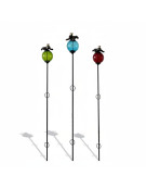 Ensemble 3 tuteurs boule grenouille 8x135cm