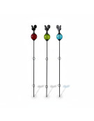 Ensemble 3 tuteurs boule poule 8Xx135cm