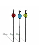 Ensemble 3 tuteurs boule pomme de pain 12x140cm