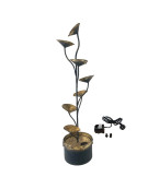Grande fontaine à feuilles 32x32x124cm