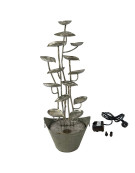 Grande fontaine à feuilles 44x14x101cm