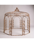 Gloriette fer plein vert 337x337x351cm
