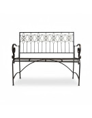 Banc fer plein 114x46x91 cm