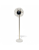 Lampe fleur sur pieds