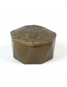 Boîte Lisa doré 14x14x14cm