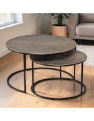 Ensemble de 2 tables d'appoint
