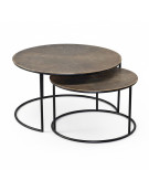 Ensemble de 2 tables d'appoint