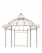 Tonnelle fer ronde 290x180x180cm