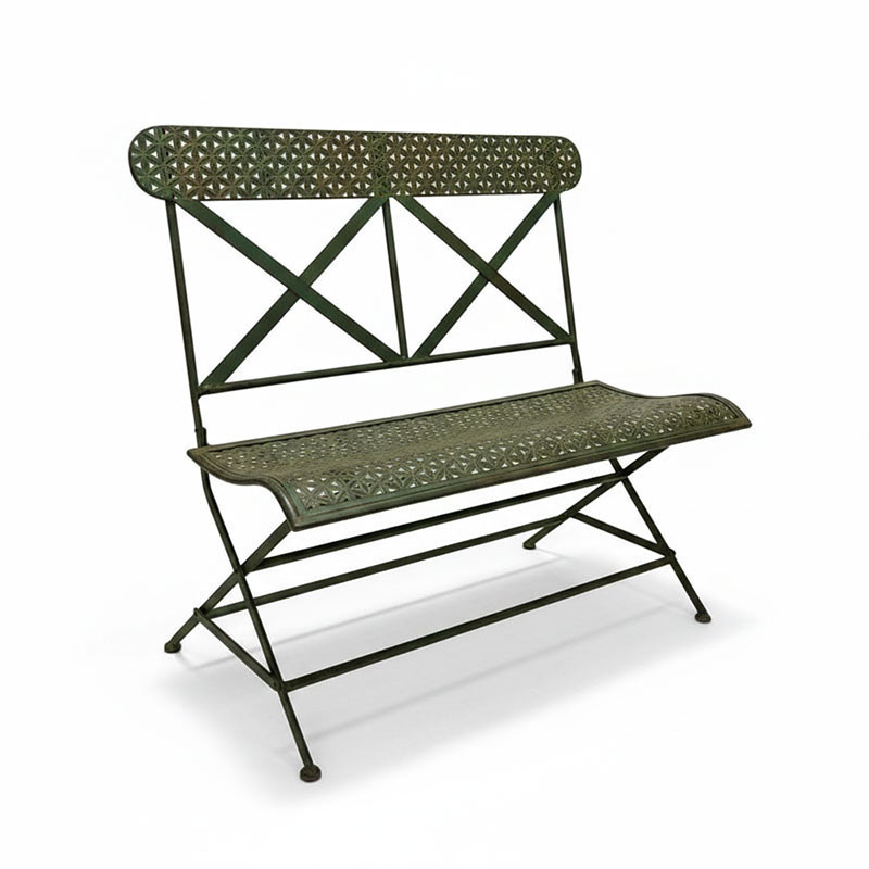 Banc de jardin pliable 102x50x92cm