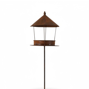 Mangeoire maisonnette oiseaux 24x155cm