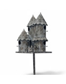 Nichoir tour 31x31x170 cm