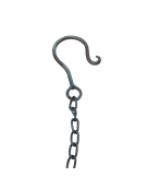 Cloche suspendre oiseaux 10x10x74cm