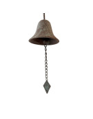 Cloche suspendre oiseaux 10x10x74cm
