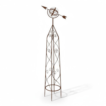 Support plantes globe 40x23x137cm