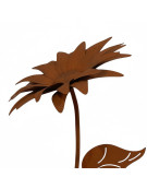 Tuteur jardin fleur fleurie 37x37x138cm