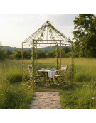 Gloriette octogone fer