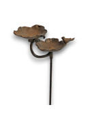 DOUBLE MANGEOIRE OISEAUX A PLANTER