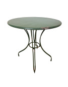 Ensemble table et chaises pliante fer 72x72x93cm