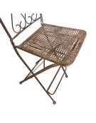 Ensemble chaises et table haute 53x50x94cm