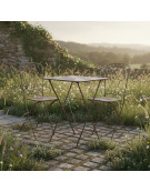 Ensemble chaises et table haute 53x50x94cm
