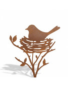 Tuteur déco oiseau 30x92cm