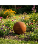 Boule décorative rouge 20cm